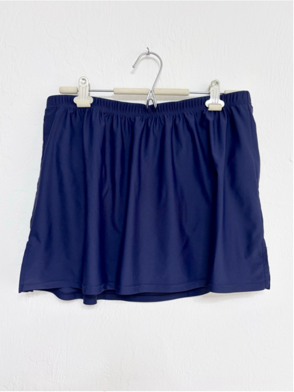 Women's Swimsuits For All Navy Swim Skirt Coverup Plus Size 18